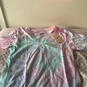 Southern spirit small tie-dye T-shirt with pocket